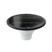 Century Italia Sunny Solare - lichtbron op zonne-energie voor Sunny Solare accessoires - Ø 20,5 x 10,6 cm - 2W LED incl. - IP65 - zwart en wit