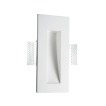 Nova Luce Eurona - inbouw wandverlichting - 24,5 x 10,8 cm - 1W LED incl. - wit gips