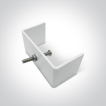 ONE Light Square Track Recessed - 3-fase railsysteem - bevestigingsclip voor inbouwrail