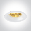 ONE Light Recessed Spots Fixed LED - inbouwspot - Ø 44 mm, Ø 38 mm inbouwmaat - 3W dimbare LED incl. - wit