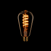 ETH Edison Spiral LED Filament - E27 - 8W dimbaar - 2200K  - goud