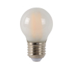Lucide LED filament lamp - Ø 4,5 x 7,4 cm - E27 - 4W dimbaar - 2700K - albast