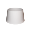 Artdelight Triad - lampenkap - Ø50/40 x 30 cm - wit