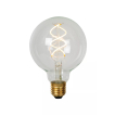 Lucide LED filament lamp - Ø 9,5 x 13,8 cm - E27 - 4,9W dimbaar - 2700K - transparant