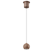 Artdelight Miami - hanglamp - Ø 10 x 218 cm - 10,8W dimbare LED incl. - brons geborsteld