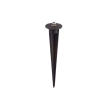 Faro Stake - piek voor grondspots - 19 x 4 cm - zwart