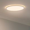Nordlux Oja - plafondverlichting - Ø 42,4 x 2,3 cm - 24W dimbare LED incl. (3000K-4000K) - IP54 - wit