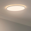 Nordlux Oja - plafondverlichting - Ø 42,4 x 2,3 cm - 24W LED incl. (3000K/4000K) - IP54 - wit