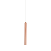 VK Lighting Rados - hanglamp - Ø 2,5 x 205 cm - 7W LED incl. - roze goud
