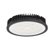 Century Italia Discovery Max - plafond/hanglamp - Ø 26 x 6 cm - 150W LED incl. - IP65 - zwart