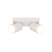 Artdelight Megano - opbouwspot 2L - 20 x 10 x 11,5 cm - wit