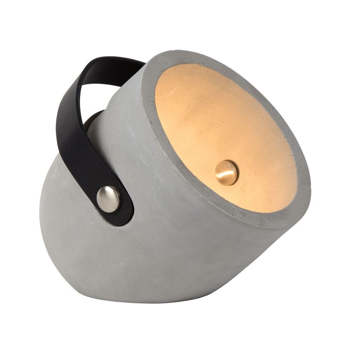 pasta plug vervolgens Lucide Copain - tafellamp - 20 x 24 x 26 cm - beton | Lichtkoning