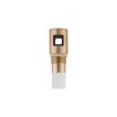 Nova Luce Spok - armatuur voor magnetisch profielsysteem - Ø 3 x 9,2 cm - 5W LED incl. - satijn goud