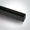 ONE Light magnetisch railsysteem MINI - opbouwprofiel - 1 meter - 3 x 2,7 cm - DALI dimbaar - zwart