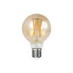 Vico filament LED lamp dimbaar - Ø 7 x 8 cm - E27 - 6W - 2100K - amber