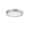 Nova Luce Axel - licht voor plafondventilator - Ø 18 x 2,5 cm - 18W LED incl. - wit
