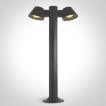 ONE Light Garden GU10 Lights ABS - tuinpaal - 75 cm - IP65 - antraciet