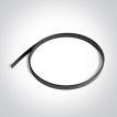ONE Light - metalen riem voor wand-tot-wand kit - 10 meter - zwart