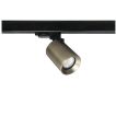 Artdelight Megano - railspot 3-fase rail - Ø 7 x 13 cm - antiek brons