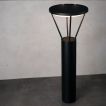 Nova Luce Virtus - tuinpaal - Ø 12 x 55 cm - IP65 - donker antraciet