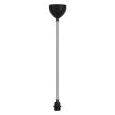 Nordlux Basic - hanglamp - Ø 12,4 x 200 cm - zwart