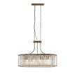 Searchlight Victoria - hanglamp - 78 x 30 x 150 cm - goud