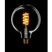 ETH Globe Spiral LED Filament - Ø 12,5 cm - E27 - 3 stappen dimbaar - 7W - 2200K  - transparant