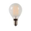 Lucide LED filament lamp - Ø 4,5 x 7,7 cm - E14 - 4W dimbaar - 2700K - albast