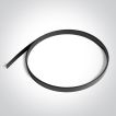 ONE Light - metalen riem voor wand-tot-wand kit - 20 meter - zwart