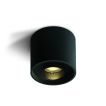 ONE Light Dark Light Cylinders - opbouwspot 1L - Ø 10 x 10 cm - 22W LED incl. - zwart