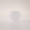 Artdelight Windsor - glazen lampenkap - Ø 24 x 19,5 cm - wit