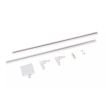 Lucide Track Starterset - 1-fase Railsysteem - 2 Meter - 220V - wit
