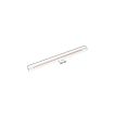 Daylight Italia LED lamp - Linea clear - Ø 3 x 30 cm - S14d - 6W dimbaar - 2700K - transparant