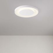Nova Luce Pada - plafondlamp - Ø 60 x 5 cm - 37W dimbare LED incl. - zandwit
