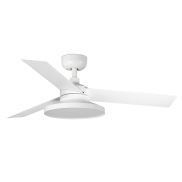 Faro Cruiser Tak 3 S - plafondventilator met licht - Ø 106 cm - mat wit - 2700K