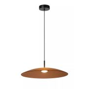 Lucide Menga - hanglamp - Ø 60 x 150 cm - 18,6W dimbare LED incl. - amber