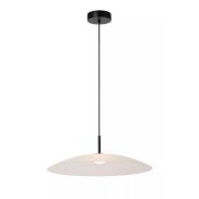 Lucide Menga - hanglamp - Ø 60 x 150 cm - 18,6W dimbare LED incl. - opaal