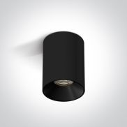 ONE Light Wall & Ceiling LED - opbouwspot 1L - Ø 6 x 8 cm - 7W LED incl. - zwart