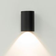 Artdelight Brody - wandlamp - Ø 7,2 x 11 cm - 4W LED incl. - IP54 - zwart