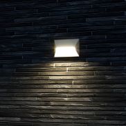 Nordlux Pontio - buiten wandverlichting - 27 x 9 x 19 cm - IP54 - beige