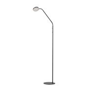 ETH Duuk - vloerlamp - Ø 11,5 x 166 cm - 8W dimbare LED incl. - dim to warm - zwart