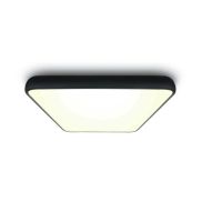 ONE Light LED Slim Line Plafo - plafondverlichting - 64 x 64 x 9 cm - 62W LED incl. - zwart