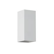 Searchlight Square - wandlamp - 6,7 x 6,7 x 15,5 cm - wit