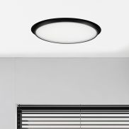 Nova Luce Perfect Profile Trimless - inbouwspot op afstandsbediening (incl.) - Ø 600 mm, 670 mm inbouwmaat - 40W dimbare LED incl. - 2700K-6000K - zwart