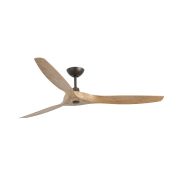Faro Morea - plafondventilator met afstandsbediening met timer - Ø 152 cm - bruin