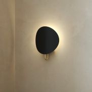 Design For The People Spargo - wandlamp - 32 x 39,3 cm - zwart en messing