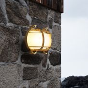 Nordlux Helford - buiten wandverlichting - 19 x 12,5 cm - IP64 - messing