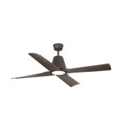 Faro Typhoon - plafondventilator met afstandsbediening - Ø 130 cm - IP44 - bruin