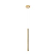 Maxlight Organic - hanglamp - Ø 2,5 x 190 cm - 1W LED incl. - goud