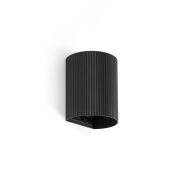 Faro Sole I - wandlamp - 8 x 10 x 6,5 cm - zwart